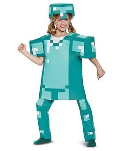 Kids Armor Deluxe Costume - Minecraft -Spirit Halloween 01566264 c