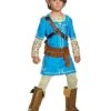 Kids Link Costume Deluxe - The Legend Of Zelda: Breath Of The Wild