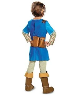 Kids Link Costume Deluxe - The Legend Of Zelda: Breath Of The Wild -Spirit Halloween 01566306 b