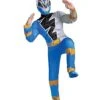 Kids Blue Ranger Costume - Dino Fury