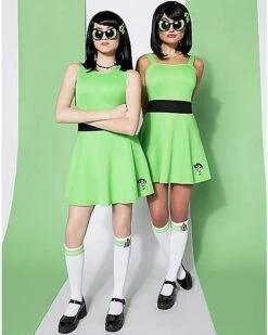Adult Buttercup Costume - The Powerpuff Girls -Spirit Halloween 01572429 c