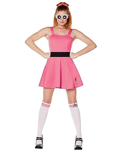 Adult Blossom Costume - The Powerpuff Girls 1 Adult Blossom Costume - The Powerpuff Girls
