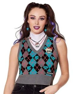 Adult Monster High Alumni Sweater Vest