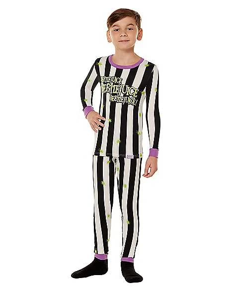 Kids Beetlejuice Pajama Set 1 Kids Beetlejuice Pajama Set