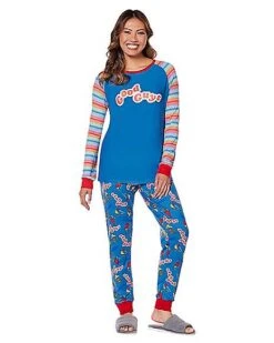 Good Guys Chucky Pajama Set -Spirit Halloween 01578996 c