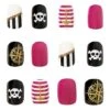 Kids Pirate Press On Nails