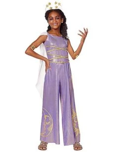 Kids Mystical Goddess Jumpsuit Costume
