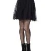 Kids Black Rhinestone Fishnet Tights