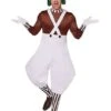 Adult Oompa Loompa Costume - Willy Wonka And The Chocolate Factory