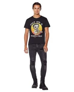 Happy Leatherface T Shirt - Texas Chainsaw Massacre -Spirit Halloween 01598036 c