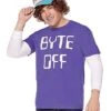 Adult Byte Off T Shirt - Stranger Things