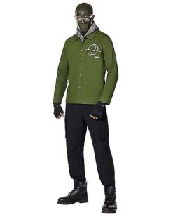 Adult The Riddler Jacket - The Batman -Spirit Halloween 01601400 c