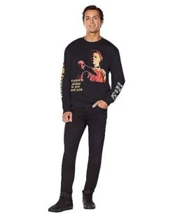 Michael Myers One Good Scare Sweatshirt - Halloween -Spirit Halloween 01602887 c