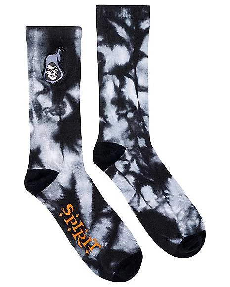 Spirit Halloween Tie Dye Crew Socks 1 Spirit Halloween Tie Dye Crew Socks