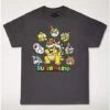 Super Mario Bowser And Friends T Shirt- Nintendo