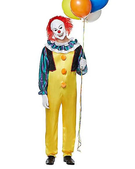 Adult Pennywise Costume - It 1 Adult Pennywise Costume - It