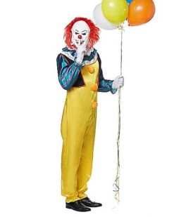 Adult Pennywise Costume - It 8 Adult Pennywise Costume - It -Spirit Halloween 07268048 d