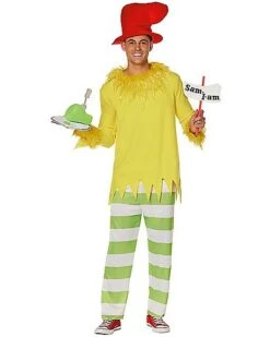 Adult Sam I Am Costume - Dr. Seuss -Spirit Halloween 07403066 c