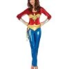 Adult Wonder Woman Catsuit Costume - DC Comics