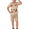 Adult Men's Zookeeper Plus Size Costume