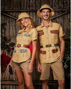 Adult Men's Zookeeper Plus Size Costume -Spirit Halloween 07518327 d