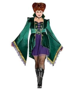 Adult Winifred Sanderson Dress - Hocus Pocus -Spirit Halloween 07526528 a