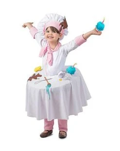 Kids Messy Baker Table Top Costume