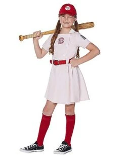 Kids Dottie Costume - A League Of Their Own
