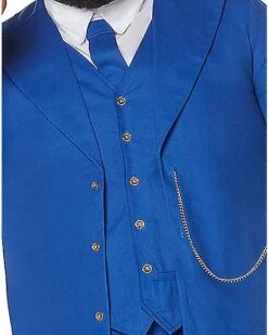 Adult Train Conductor Plus Size Costume -Spirit Halloween 07574213 c