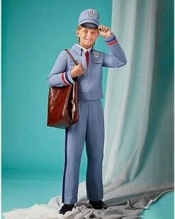 Kids Retro Mail Carrier Costume