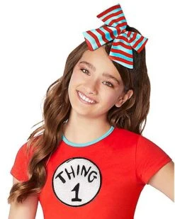 Kids Thing 1 And Thing 2 Costume Kit – Dr. Seuss -Spirit Halloween 07616469 d