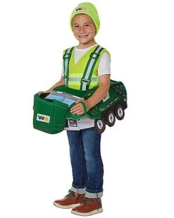 Toddler Waste Management Ride-Along Costume With Sound
