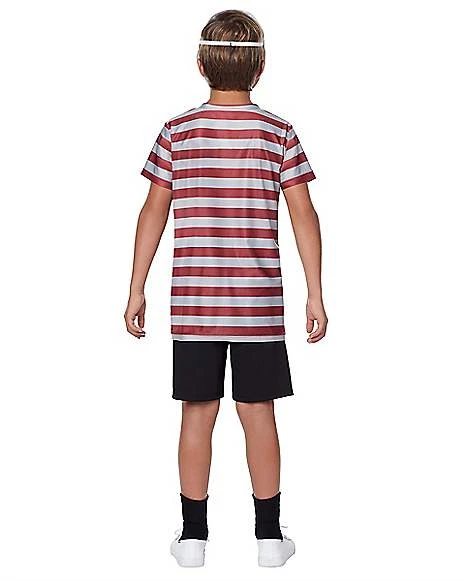 Kids Pugsley Costume - Addams Family 2 2 Kids Pugsley Costume - Addams Family 2 - Image 2
