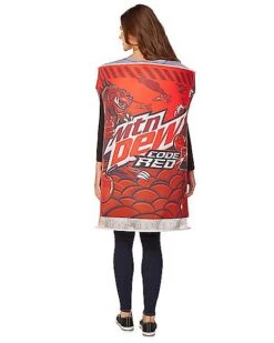 Adult Code Red Costume - Mountain Dew 7 Adult Code Red Costume - Mountain Dew -Spirit Halloween 07656531 d