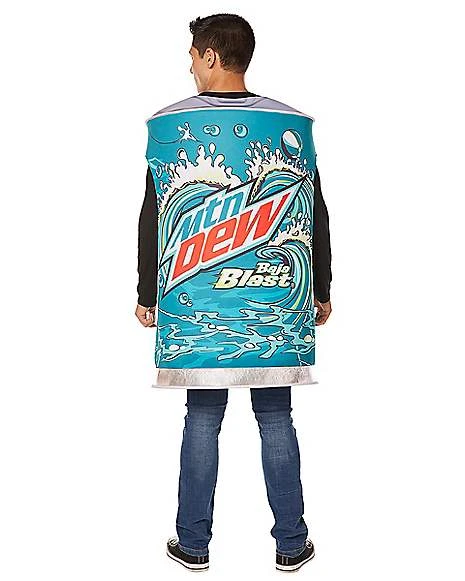 Adult 3D Mountain Dew Baja Blast Costume 2 Adult 3D Mountain Dew Baja Blast Costume - Image 2